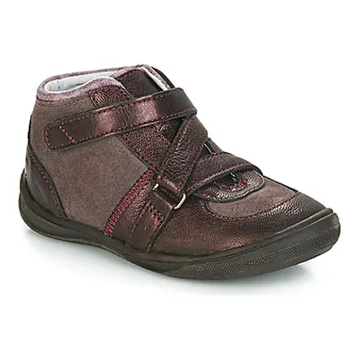 GBB RIQUETTE girls's Children's Mid Boots in Brown