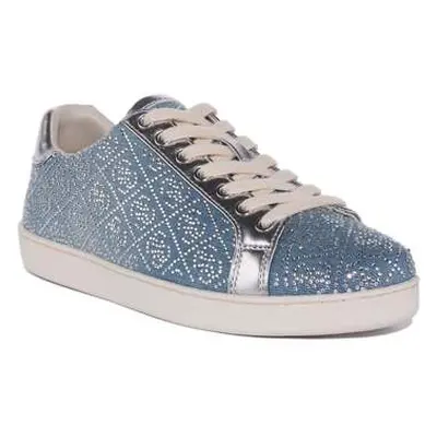 Guess Rosalia Fl7Rs2Den12 Blue For Women women's Trainers in Blue