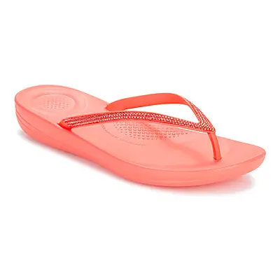 FitFlop IQUSHION SPARKLE women's Flip flops / Sandals (Shoes) in Pink