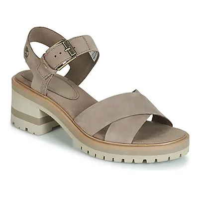 Timberland Violet Marsh Cross Band women's Sandals in Grey