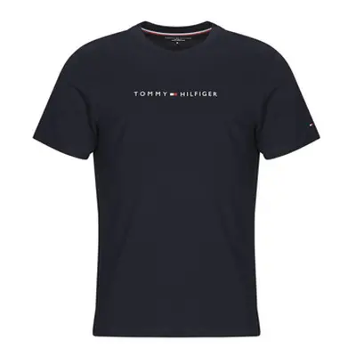 Tommy Hilfiger SS TEE men's T shirt in Blue