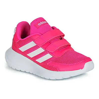 Adidas TENSAUR RUN C girls's Children's Shoes (Trainers) in Pink