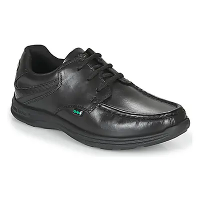 Kickers REASAN LACE boys's Children's Casual Shoes in Black