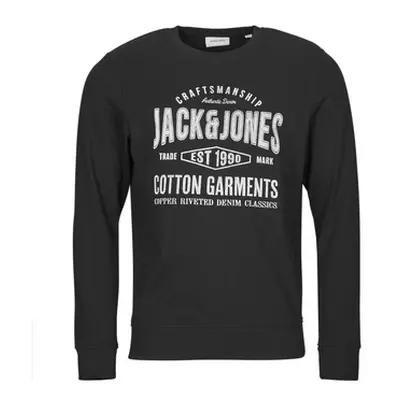 Jack & Jones JJJEANS men's Sweatshirt in Black