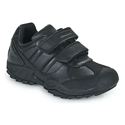 Geox J N.SAVAGE B. B men's Shoes (Trainers) in Black