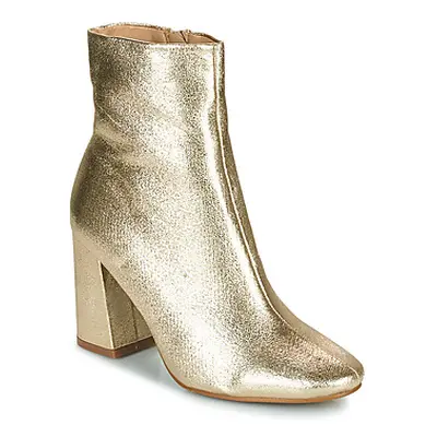 Moony Mood PEDROLYN women's Low Ankle Boots in Gold