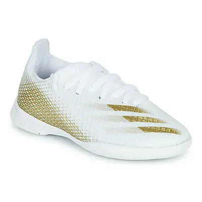 Adidas X GHOSTED.3 IN J boys's Children's Football Boots in White