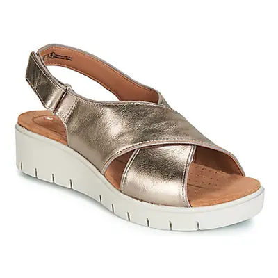 Clarks UN KARELY SUN women's Sandals in Gold