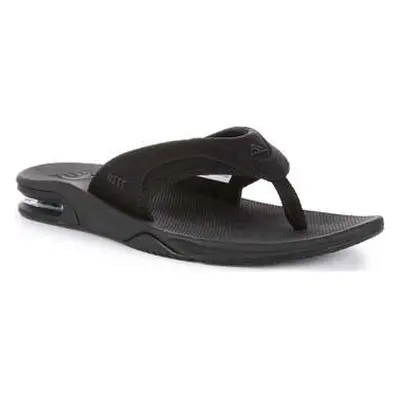 Reef Fanning Bottle Opener men's Sliders in Black