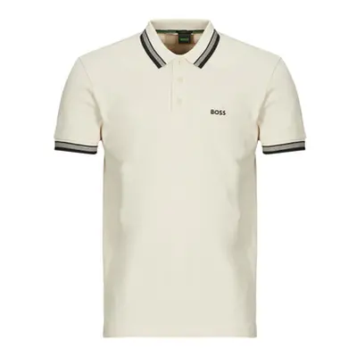 BOSS Paddy men's Polo shirt in Beige