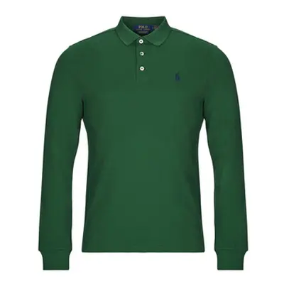 Polo Ralph Lauren POLO COUPE AJUSTEE SLIM FIT EN COTON STRECH MESH men's Polo shirt in Green