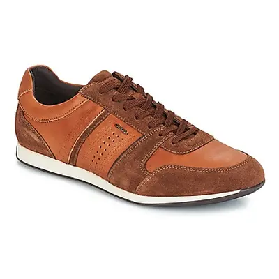 Geox CLEMENT men's Shoes (Trainers) in Brown