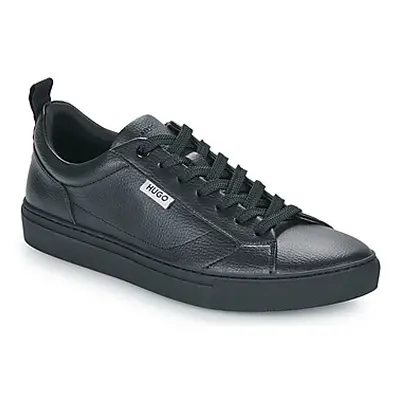 HUGO Morrie_Tenn_grpu men's Shoes (Trainers) in Black