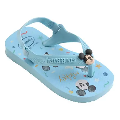 Havaianas BABY DISNEY CLASSICS boys's Children's Flip flops / Sandals in Blue