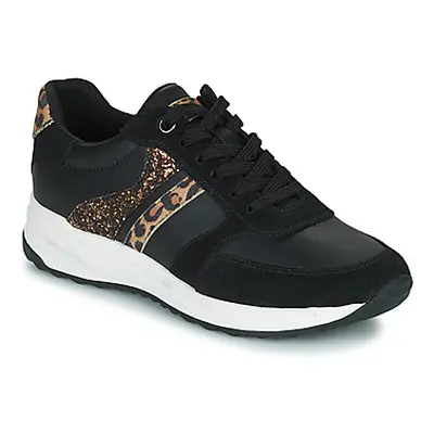 Geox D AIRELL A women's Shoes (Trainers) in Black