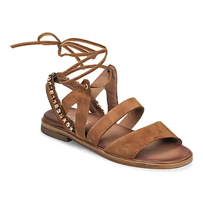 Mjus GRAM LACE women's Sandals in Brown