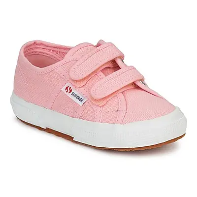 Superga 2750 STRAP girls's Children's Shoes (Trainers) in Pink