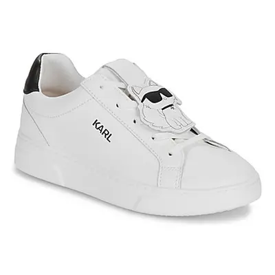 Karl Lagerfeld Z30313/10P girls's Children's Shoes (Trainers) in White