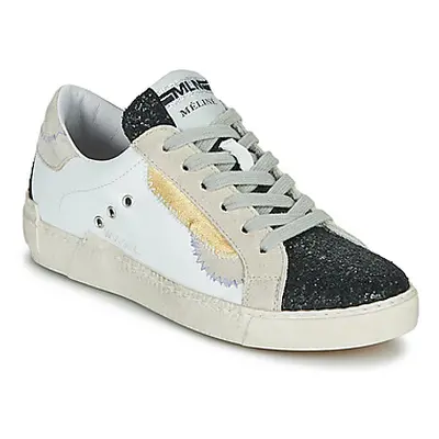 Meline NKC139 women's Shoes (Trainers) in White