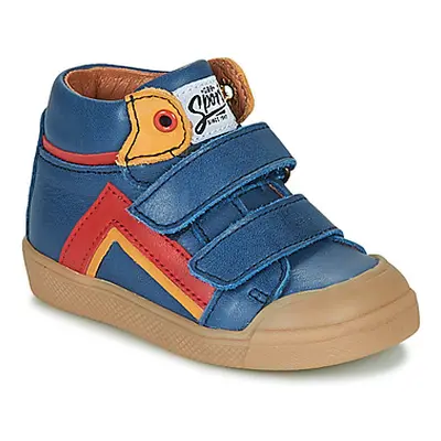 GBB ERNEST boys's Children's Shoes (High-top Trainers) in Blue