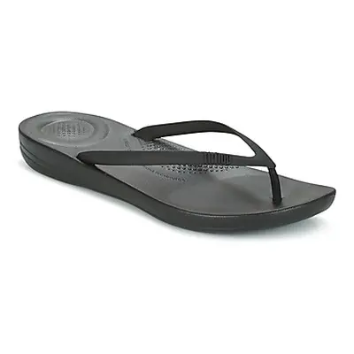 FitFlop IQUSHION ERGONOMIC FLIP-FLOPS women's Flip flops / Sandals (Shoes) in Black