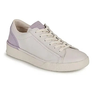 Clarks CRAFTCUP WALK women's Shoes (Trainers) in White