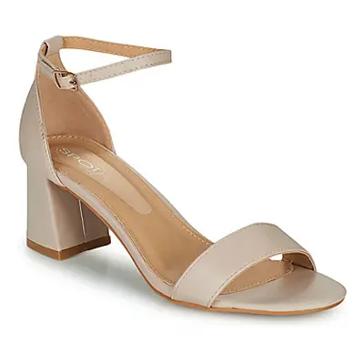 Spot on F12012-UM women's Court Shoes in Beige