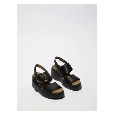 Fly London DIGO women's Sandals in Black