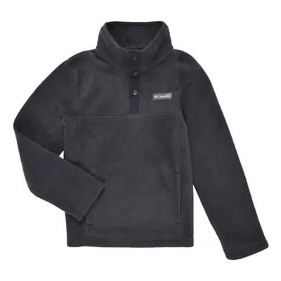 Columbia Steens Mtn II 1/4 Snap Fleece Pull-Over boys's Children's fleece jacket in Black