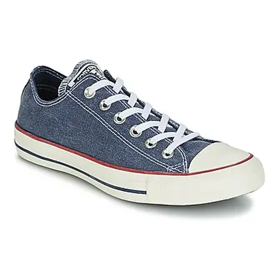 Converse Chuck Taylor All Star Ox Stone Wash men's Shoes (Trainers) in Blue