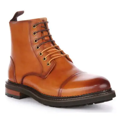 Justinreess England Kingston men's Boots in Brown