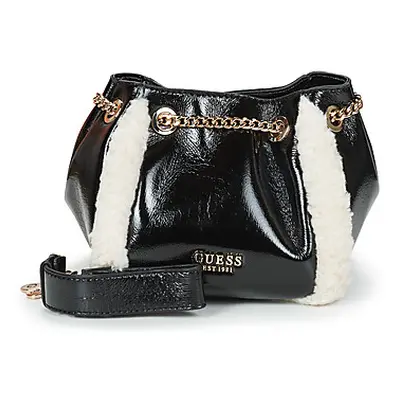 Guess DAVIKA CONVERTIBLE CROSSBODY women's Shoulder Bag in Black