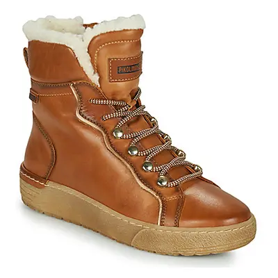 Pikolinos VITORIA women's Shoes (High-top Trainers) in Brown