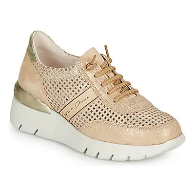 Hispanitas RUTH women's Shoes (Trainers) in Gold