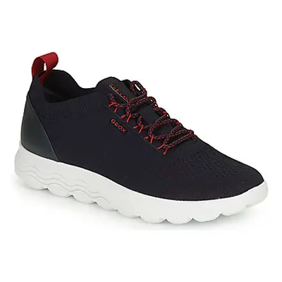 Geox U SPHERICA A men's Shoes (Trainers) in Blue