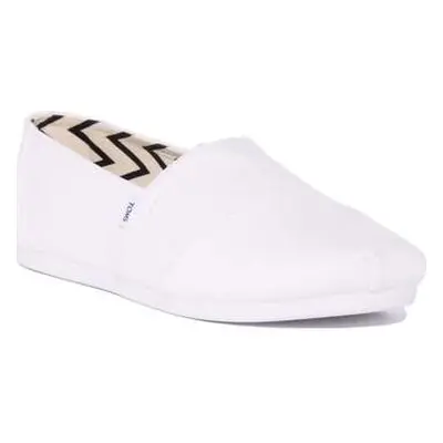 Toms Alpargata women's Trainers in White