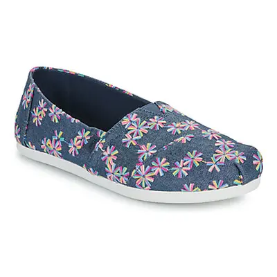 Toms ALPARGATA women's Espadrilles / Casual Shoes in Marine