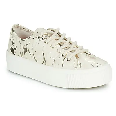 Desigual STREET SILVER women's Shoes (Trainers) in Beige