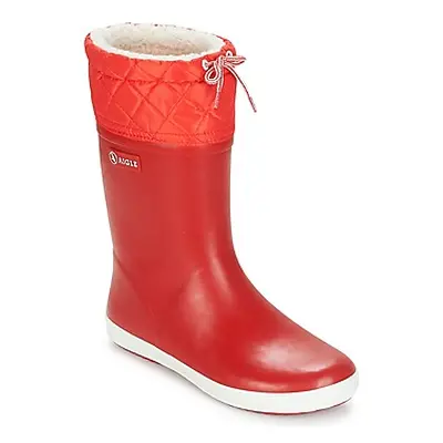 Aigle GIBOULEE boys's Children's Snow boots in Red