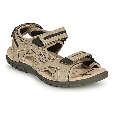 Geox S.STRADA D men's Sandals in Beige