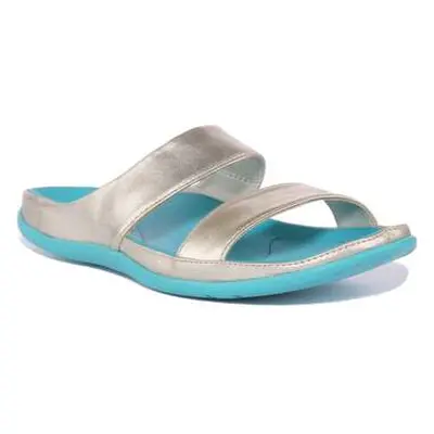 Strive Chia women's Sliders in Gold