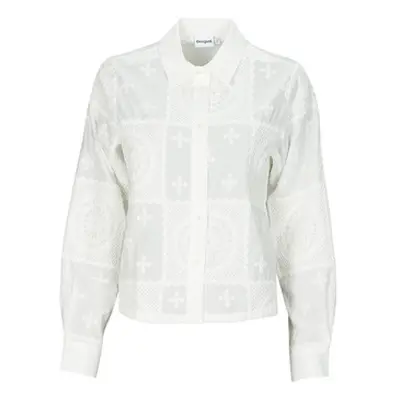 Desigual CAM SENDAI women's Shirt in White