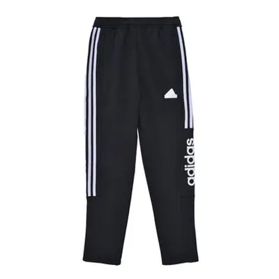 Adidas Fleece Tiro Tracksuit Bottoms girls's Children's Sportswear in Black