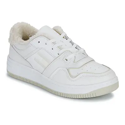 Tommy Jeans TJW RETRO BASKET WL women's Shoes (Trainers) in White