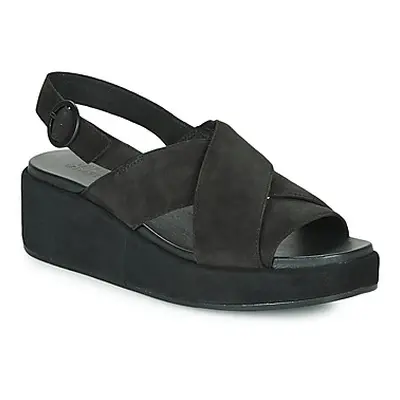 Camper MISIA women's Sandals in Black