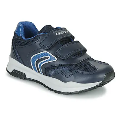 Geox J PAVEL B. A boys's Children's Shoes (Trainers) in Marine