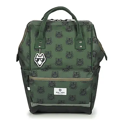 Pol Fox SAC A DOS TIGER FUTE boys's Children's Backpack in Kaki