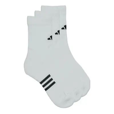 Adidas PRF CUSH CREW3P women's Sports socks in White