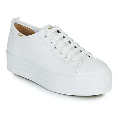 Keds TRIPLE UP women's Shoes (Trainers) in White