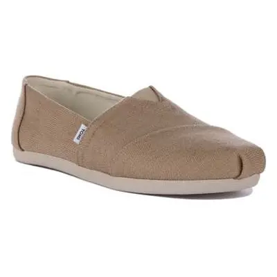 Toms Alpargata Woven women's Espadrilles / Casual Shoes in Beige